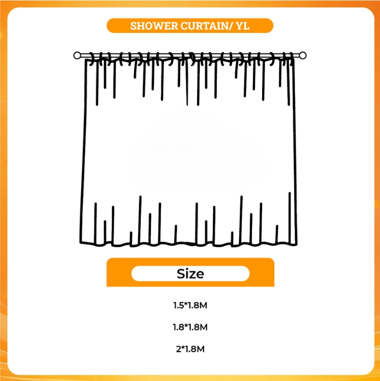 3D shower curtain - Conan Gray Merch