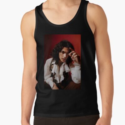 Conan Gray Vintage Romantic Portrait In Red Glow Tank Top