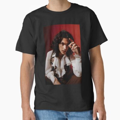 Conan Gray Vintage Romantic Portrait In Red Glow T-shirt
