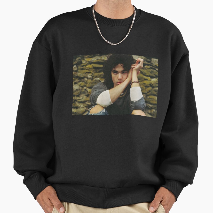 Conan Gray Thoughtful Indie Mood Portrait Sweatshirt