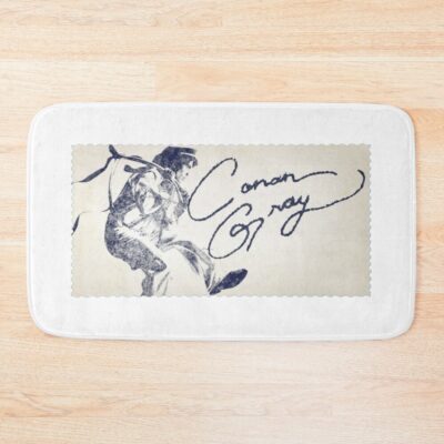 Wishbone Conan Gray Classic Design Bath Mat