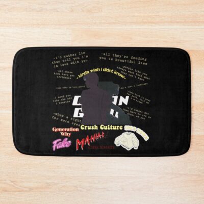 Conan Gray Quotes Bath Mat