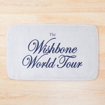 The Wishbone World Tour Bath Mat