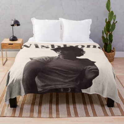 New Design Wishbone Vintage Throw Blanket