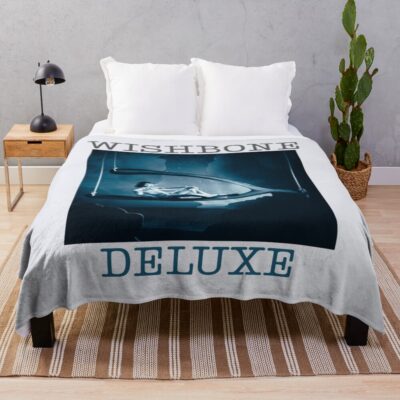 Hot Design Album Wishbone Deluxe Throw Blanket