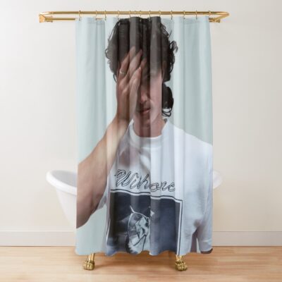 Conan Gray Casual Indie Aesthetic Portrait Shower Curtain