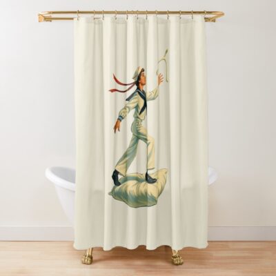 Conan Gray Wishbone Album Cover Fanart Illustration Shower Curtain