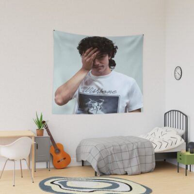 Conan Gray Casual Indie Aesthetic Portrait Tapestry