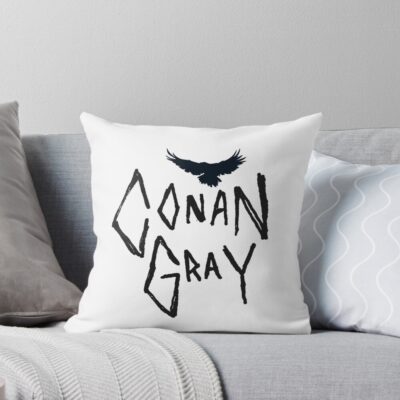 Conan Gray Logo Bassic Design Throw Pillow