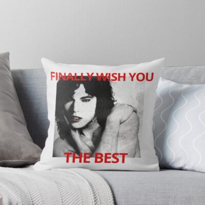 Finally Wish You The Best Conan Gray Throw Pillow